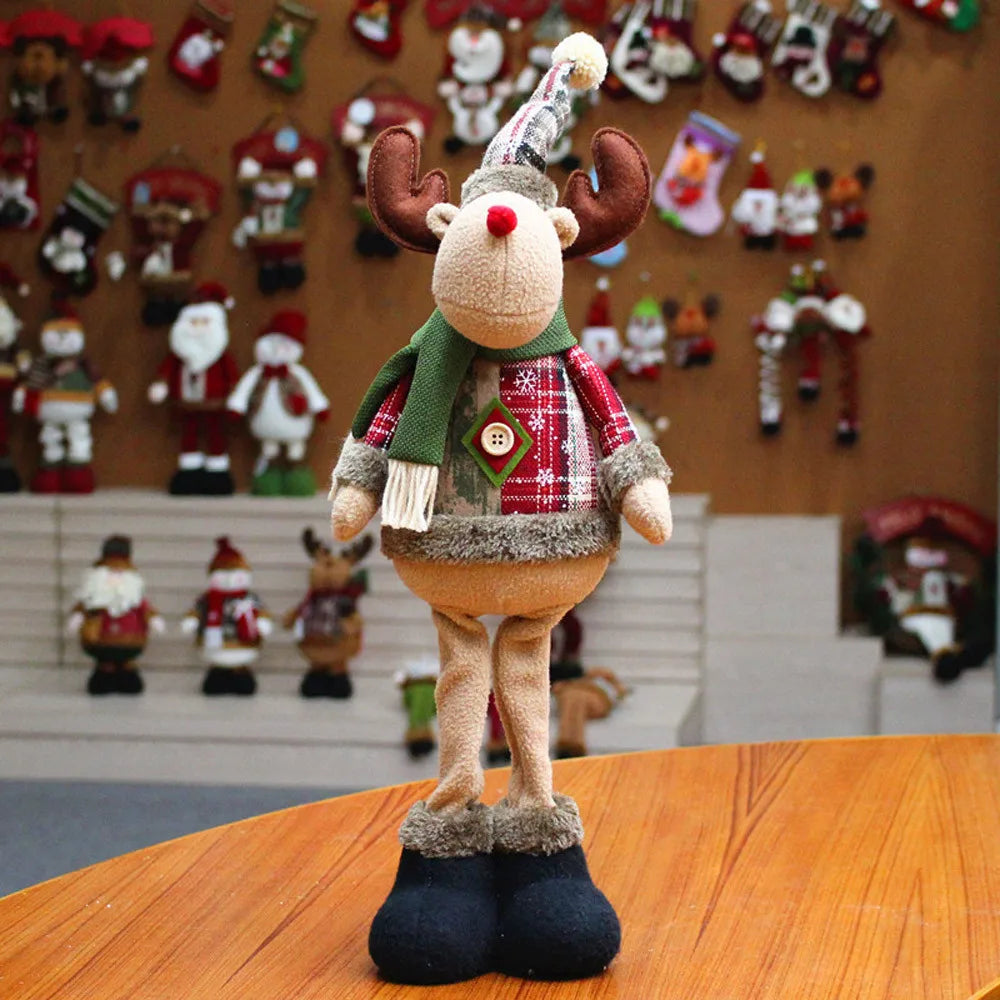 Christmas Decorations Santa, Elk, Snowman